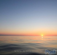 Zachód słońca na Bałtyku