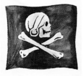 flaga piratów