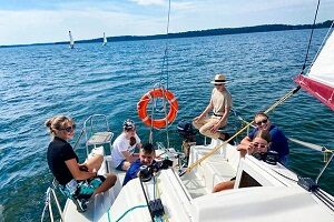 trasa żeglarska na mazurach