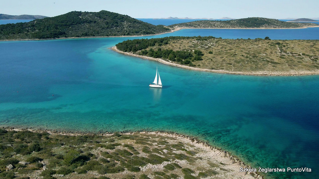 Chorwacja wyspy przejście pomiędzy wyspami