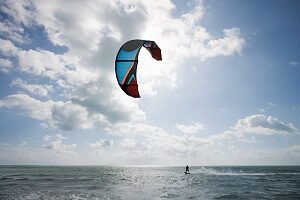 kitesurfing