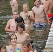 Kąpiel na Mazurach 2011