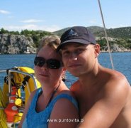 Para żeglarska - Chorwacja 2010