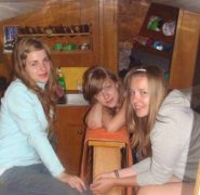 Na mazurskim jachcie